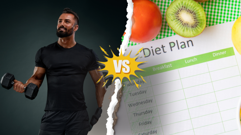 Exercise vs. Diet for Weight Loss